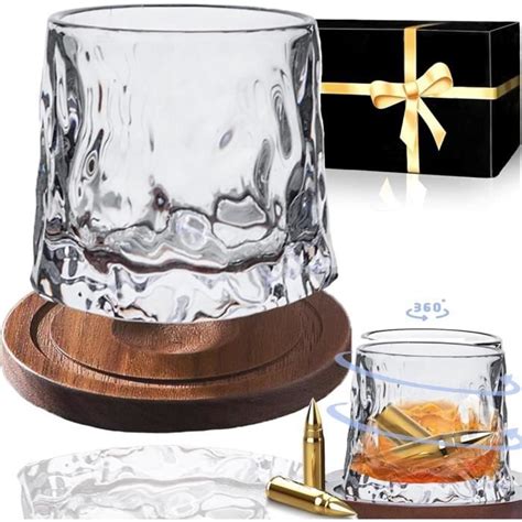 Verre Eau Rotatif Verre A Bascule Verre A Whisky Verre Rhum Base