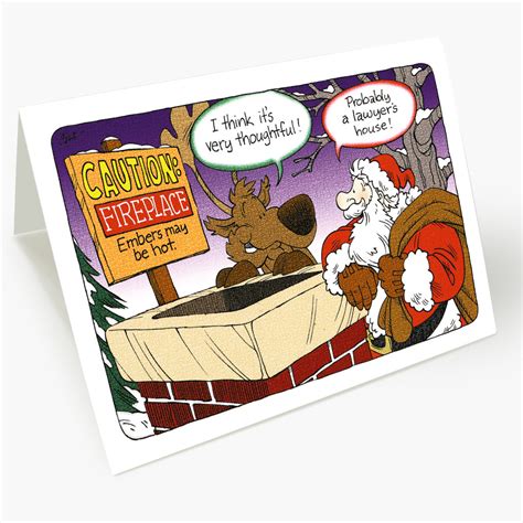 Thoughtful Lawyer Legal Holiday Cards