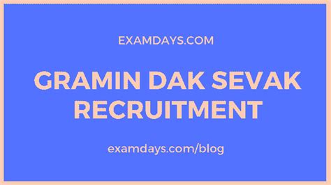 Kerala Gds Recruitment Apply Online Appost In