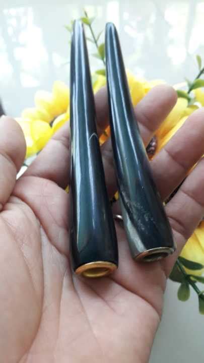 Pipa Rokok Bahan Tanduk Kerbau ASLI 100 Pipa Rokok Cangklong Tanduk