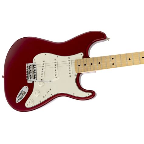 Fender Standard Stratocaster Mn Candy Apple Red Gear4music