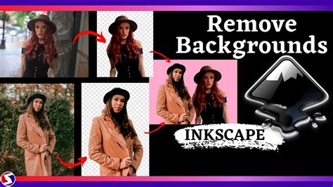 How To Remove Backgrounds From Photo Pictures Inkscape Youtube