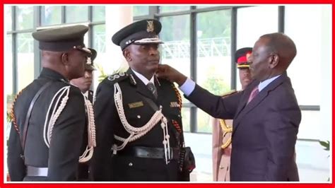 Live RAIS RUTO AMUAPISHA KAMISHNA MKUU Wa JESHI La MAGEREZA KENYA