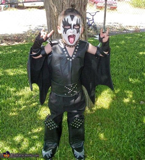 "The Demon" Gene Simmons - homemade Halloween costume for boys | DIY Costumes Under $65 - Photo 2/5