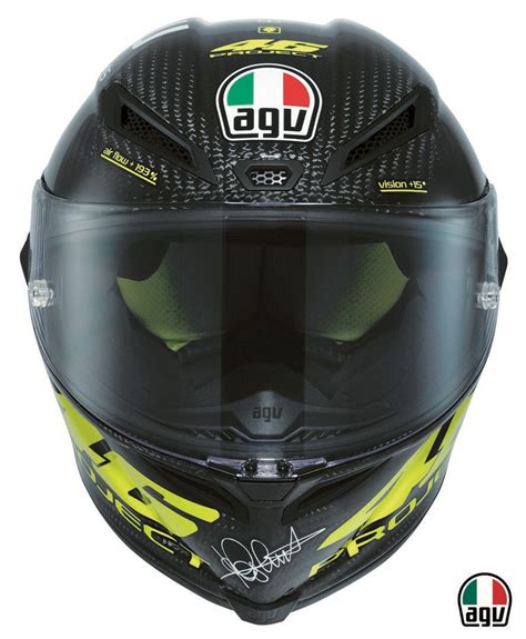 Agv Pista Gp R Project Carbon Full Face Helmet Black Motardinn