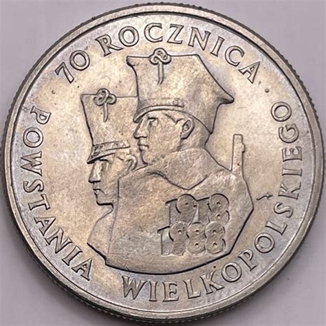 Moneta Z Rocz Powstania Wielkopolskiego R Cena Coin Pl