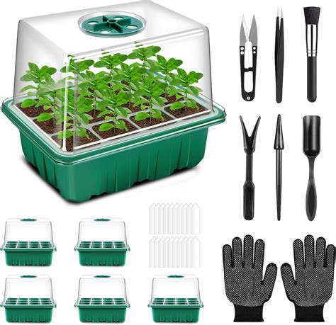 Yaungel Mini Serre Pour Plantes Pi Ces Cellules Int Rieure