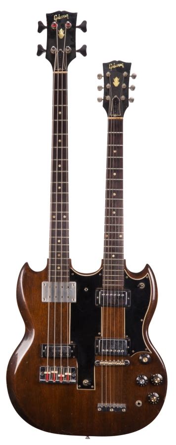 Maurice Gibb Bee Gees 1968 Gibson Ebs 1250 Double Neck Bass Electric Guitar Made In Usa