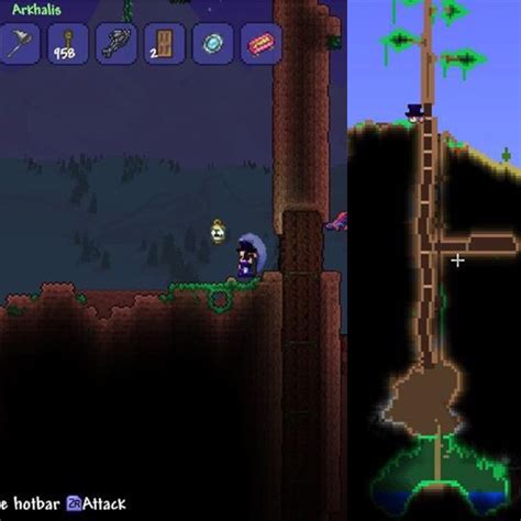 Enchanted Sword Shrine on the surface. Seed：3.3.2.2020516 : r/Terraria