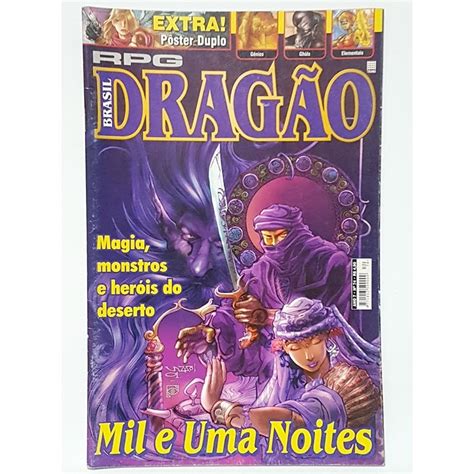 REVISTA DRAGÃO BRASIL NÚMERO 74 MIL E UMA NOITES MAGIC GURPS 3D T