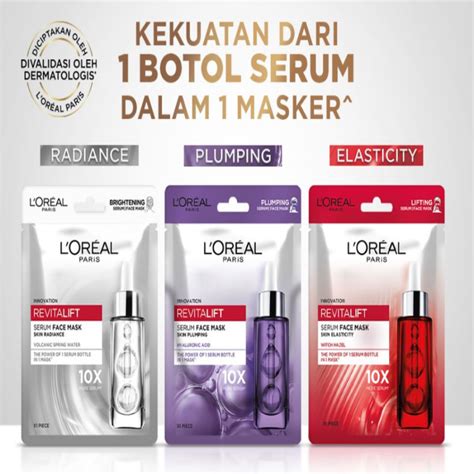 Jual Loreal Paris Revitalift Pro Youth Face Mask G Shopee Indonesia