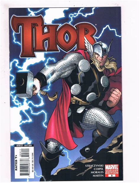 Thor Variant Vf Marvel Comic Books Avengers Thor Returns Awesome