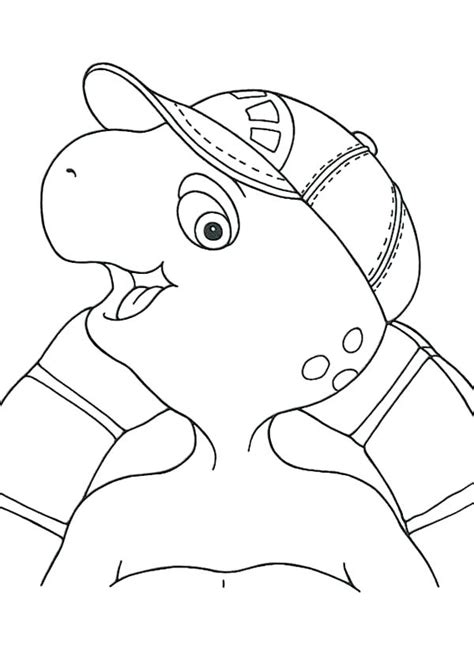 Franklin The Turtle Coloring Pages At Free Printable