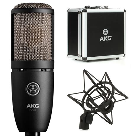 AKG PERCEPTION P 220 MICROFONO A CONDENSATORE A DIAFRAMMA LARGO PER