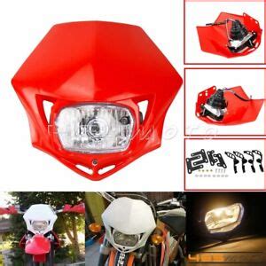 Supermoto Dirt Bikes Enduro Headlight Headlamp For Honda CRF CRM CR XR