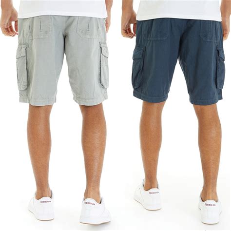 Buy Onfire Mens Two Pack Combat Shorts Navylight Grey