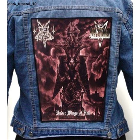 Dark Funeral Photo Quality Printed Back Patch King Of Patches