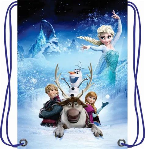 30pz Morralitos Dulceros Personalizados Frozen Cuotas sin interés