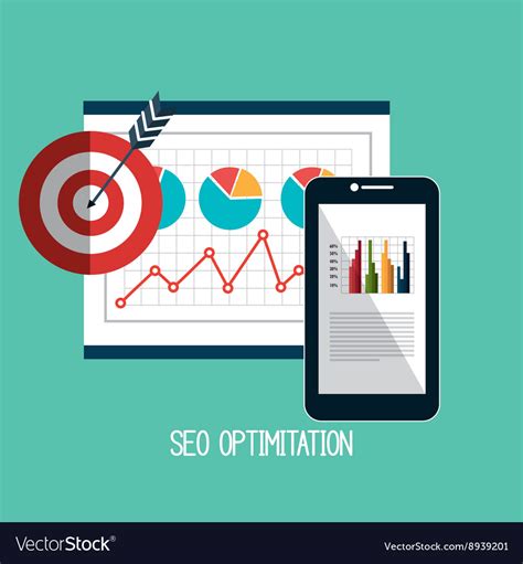 Search Engine Optimization Design Royalty Free Vector Image