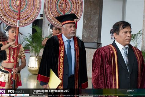 Postgraduate Convocation 2017 University Of Colombo Sri Lanka