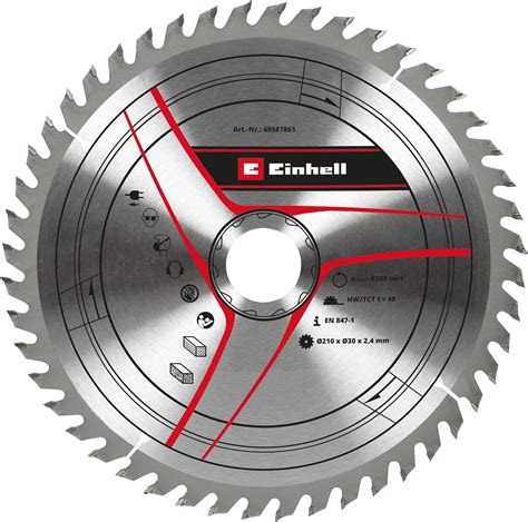 Kwb By Einhell Lame De Scie Aux Carbures De Tungst Ne X Mm