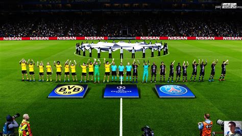 Pes 2020 Borussia Dortmund Bvb Vs Paris Saint Germain Psg Uefa Champions League Ucl