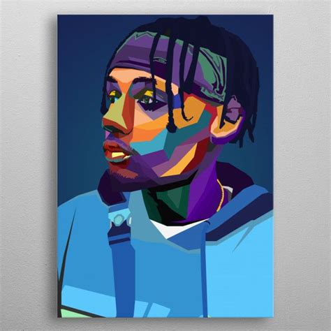 Samad Savage Rapper Poster By Nguyen Dinh Long Displate Rapper