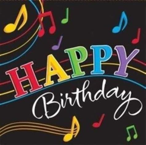 Dancing Musical Notes Happy Birthday Image Pictures, Photos, and Images ...