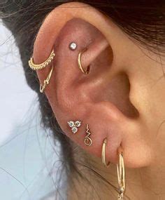 Id Es De Ear Piercing En Piercings Oreille Piercing Oreilles