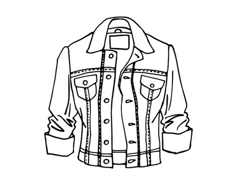 Jacket coloring page - Coloringcrew.com - Worksheets Library