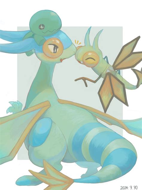 Flygon Trapinch And Vibrava Pokemon Drawn By Butter Oshi8kyoumoh