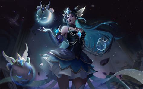 Syndra And Prestige Star Guardian Syndra League Of Legends Drawn By