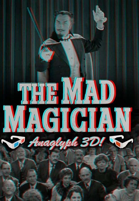 THE MAD MAGICIAN 1953 3D RED/BLUE ANAGLYPH MAGIC & MAYHEM DVD-R ...