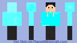 blue boy Minecraft Skin