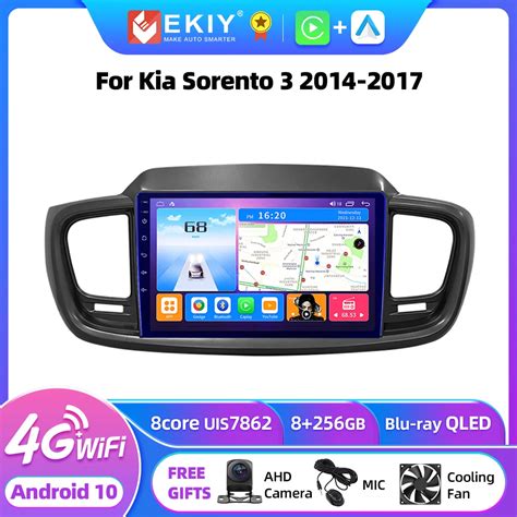 EKIY T7 DSP Android 10 Car Radio For Kia Sorento 3 2014 2017 Stereo GPS