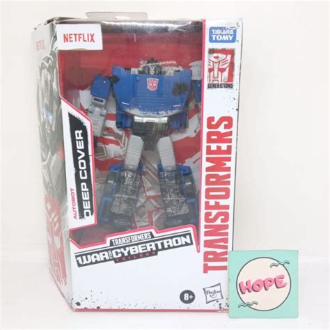 Transformers Netflix War For Cybertron Autobot Deep Cover Original