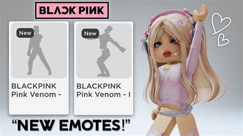 Hurry New Blackpink Emotes 😍😜 Youtube