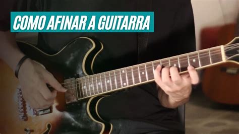 Como afinar a guitarra e violão Vander Miawaki