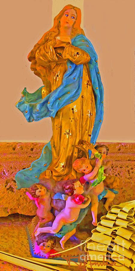 Mary Mother Of Jesus Digital Art by Art Mantia - Pixels