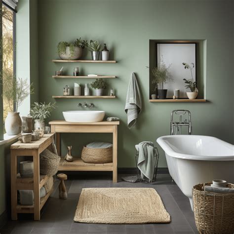 Salle De Bain Vert Sauge Nos Id Es D Co Et Tendances