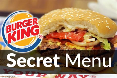 Burger King Secret Menu & Prices [Updated Jan 2025]