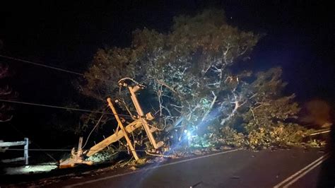 Lake Macdonald Crash Male Driver From Gympie Dies After Car Smashes Into Power Pole The