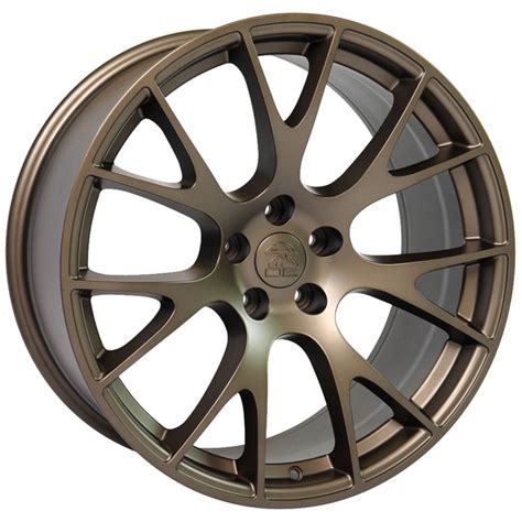 Ram Wheels Hellcat Wheels And Tires Dg69 22x10 Bronze Rims With