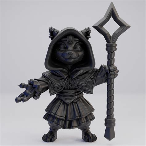 Hot Goblin 魔法猫A ミニチュア ホットゴブリン タバカシ魔法使い