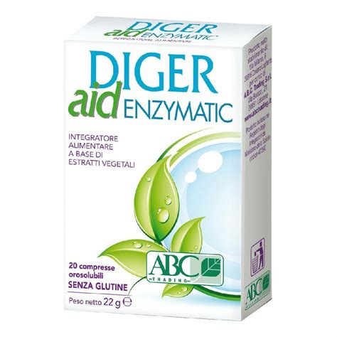 Abc Trading Diger Aid Enzymatic Compresse Pz Redcare