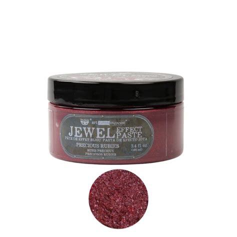 Art Extravagance Jewel Texture Paste Precious Rubies Jar