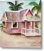 Nipa Hut Painting By Jelly Starnes Fine Art America