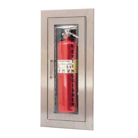 Stainless Steel Recessed Fire Extinguisher Cabinets Cabinets Matttroy