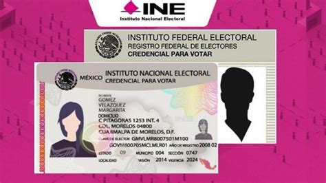 Datos Que Contiene La Credencial De Elector Image To U