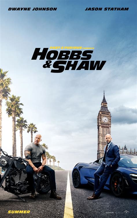 Fast & Furious Presents: Hobbs & Shaw (2019) Poster #1 - Trailer Addict